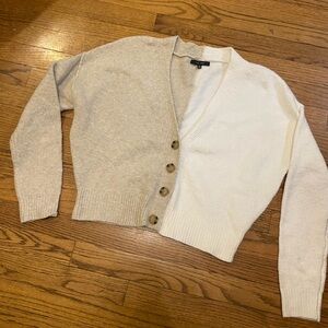 Two colors cardigan